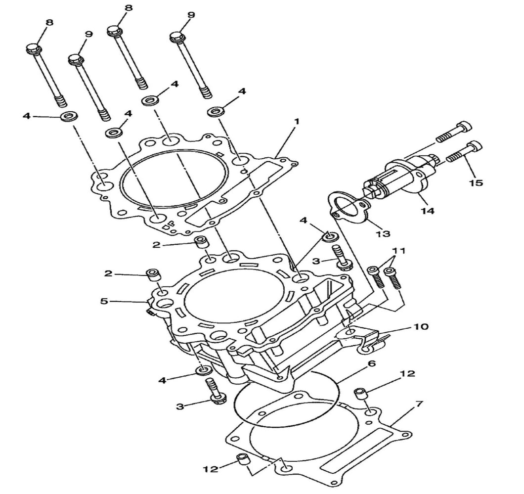 HiSUN - Tensioner Assembly Gasket - P007000145080000