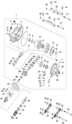 HiSUN Rear Drive Shaft R - PJ00000252001900