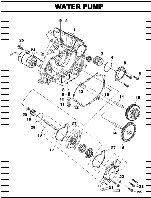 hisun engine parts
