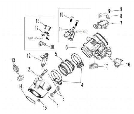 HiSUN - Fuel Injector - P004C00165300000